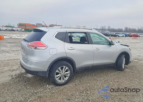 2015 Nissan Rogue S z USA, uszkodzony, nr VIN 5N1AT2MVXFC754832